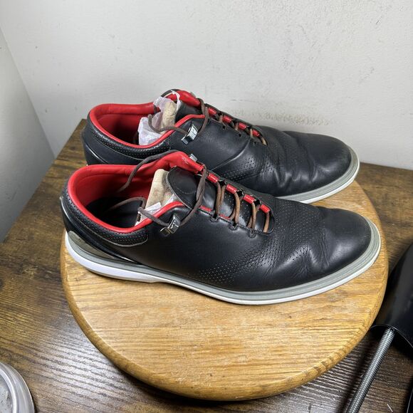 Nike Air Jordan ADG 3 Golf Shoes Mens Size 11.5 Spikeless Leather DM0103-015 - Picture 1 of 8